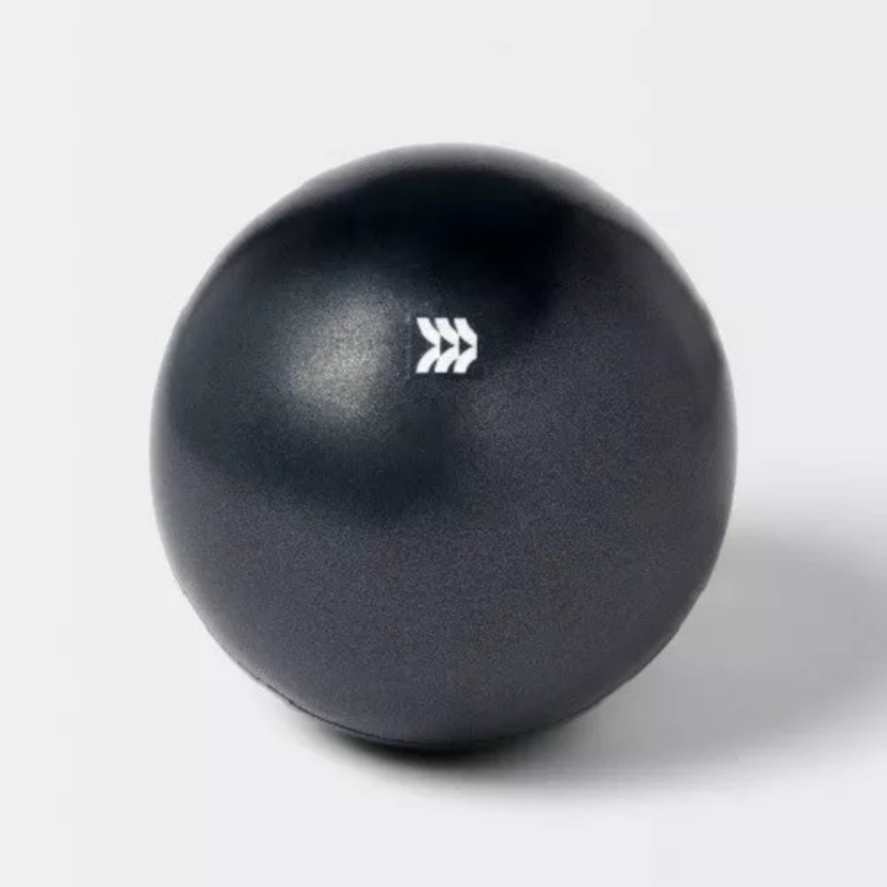 All in Motion Black Mini Ab Ball Damaged Box NEW